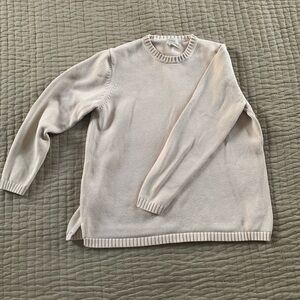L.L. Bean 100% Cotton Crewneck Sweater